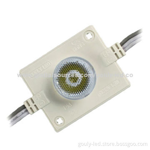 1W High-power Injection LED Module for LED Light Boxes with Waterproof, OEM Orders Welcomed